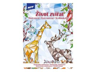 Obrázek z Omalovánky antistresové život zvířat A4/32s 